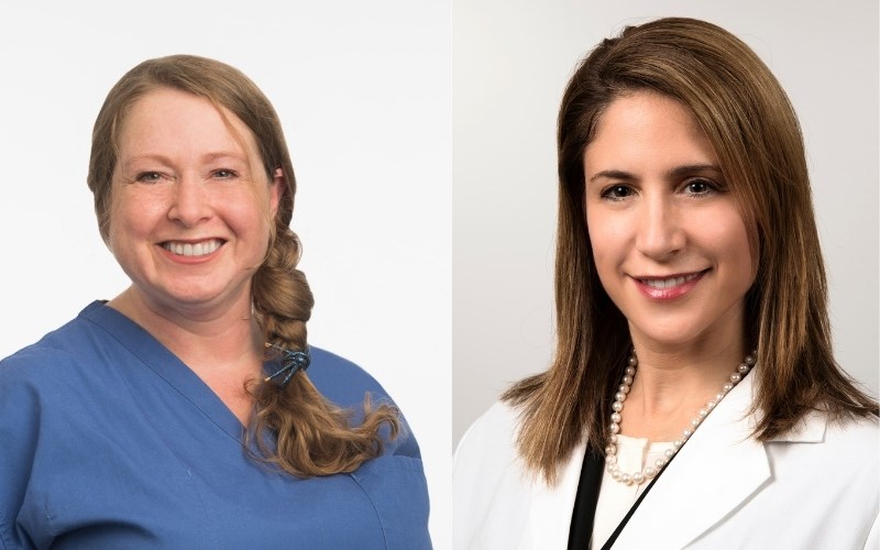 Dr. Melanie Ochalski (right), a reproductive endocrinologist with WellSpan Midlife Health & Wellness, and Guinevere Crescenzi, a WellSpan acupuncturist, will discuss navigating hormone changes during menopause during a free virtual menopause chat.