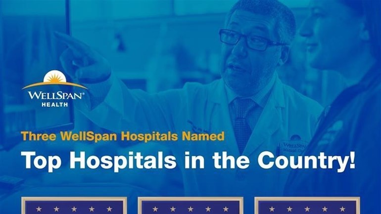 WellSpan Chambersburg Hospital, WellSpan York Hospital, and WellSpan Ephrata Community Hospital named among America’s Best hospitals in the country 