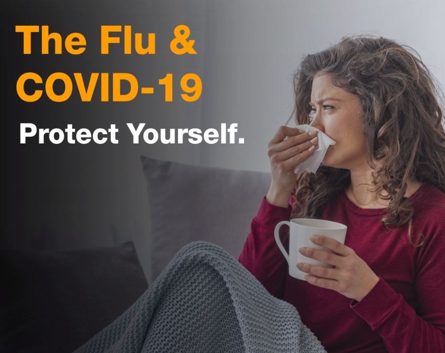 The flu and COVID-19 