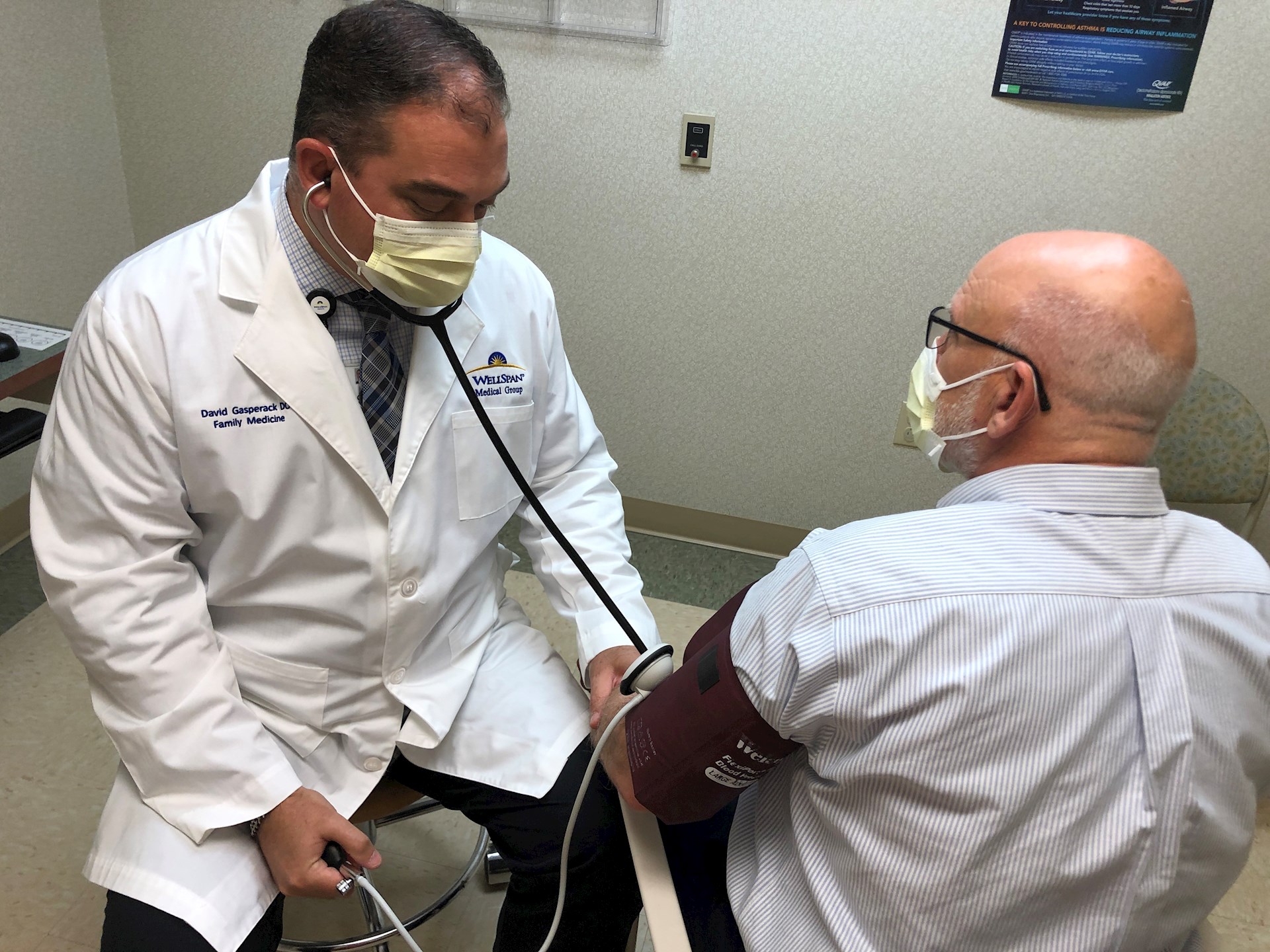 Blood pressure is one of three numbers men should know says Dr. David Gasperack,WellSpan family physician and vice president and regional medical director of the WellSpan Medical Group.