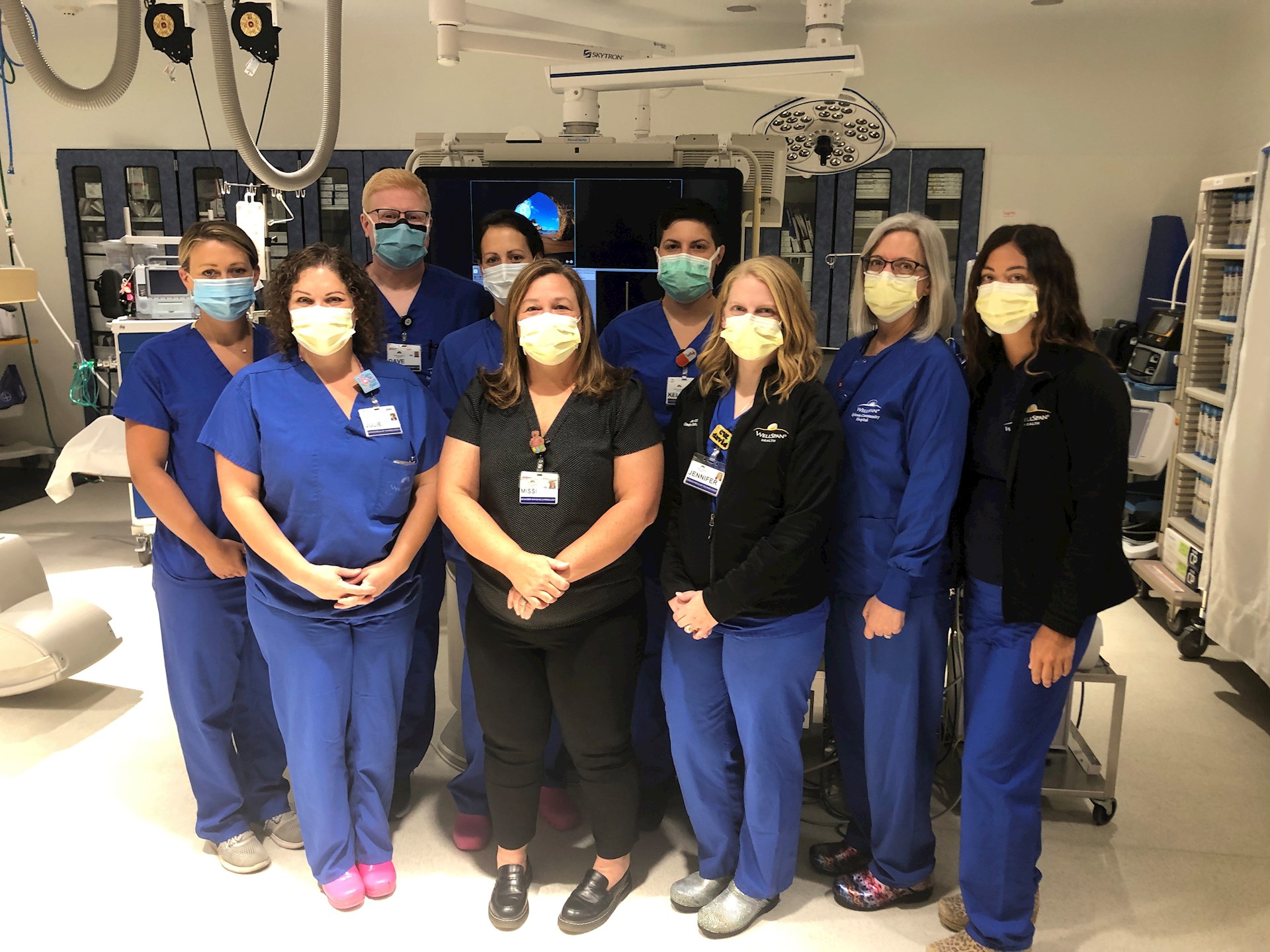 The WellSpan Ephrata Community Hospital cardiac catheterization lab team jumped into action to treat Kansas woman Doreen Greczyn, who was having a heart attack.