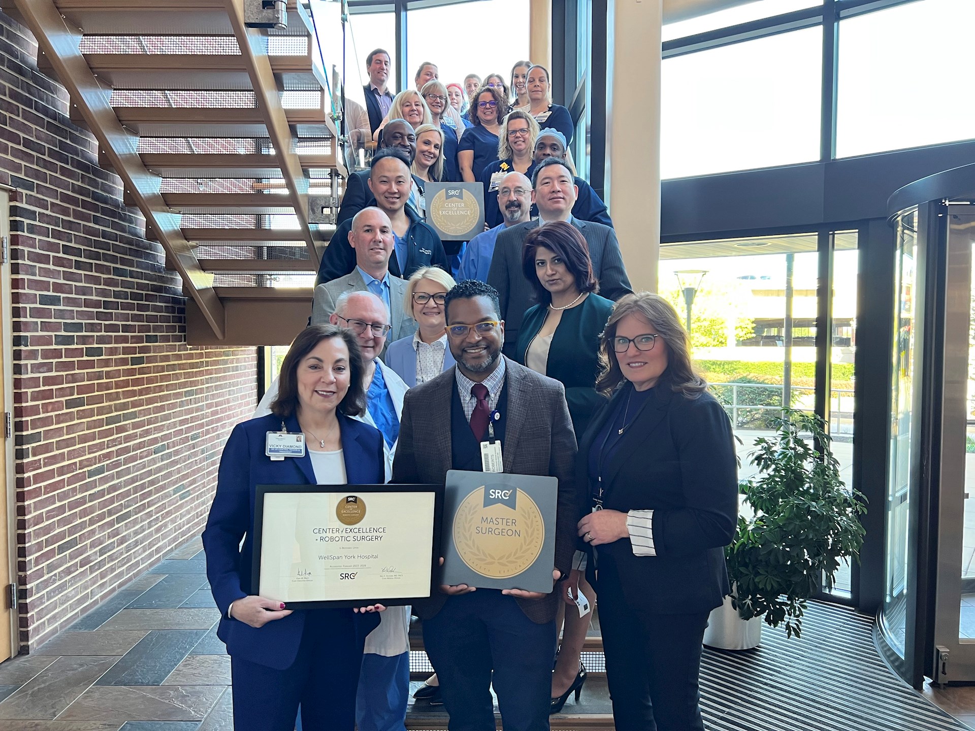 WellSpan York Hospital achieves Center of Excellence in Robotic Surgery