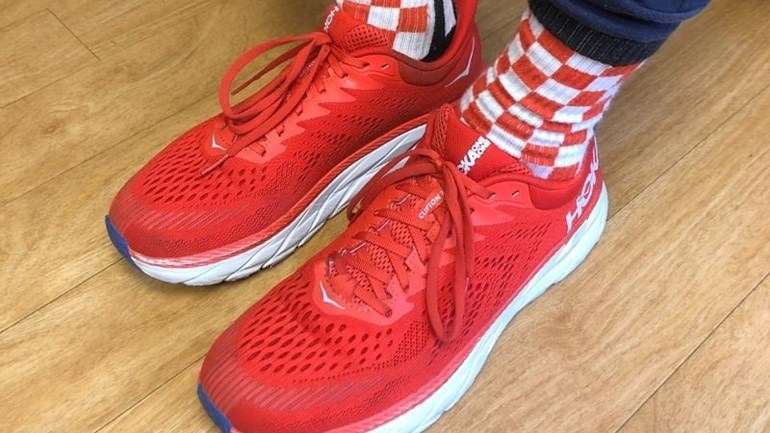 Nurse’s size-12, red sneakers are his ‘accountability shoes’ 