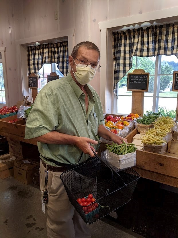 Thanks to WellSpan's Market Bucks program, Brian Runkle is able to purchase local produce at area farm markets and eat healthier.