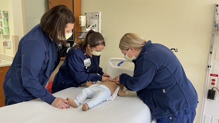 Charitable donation helps nurses treat the smallest of patients