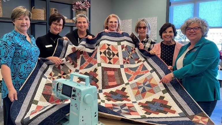 Group’s first quilt weaves bond between community and WellSpan Health 