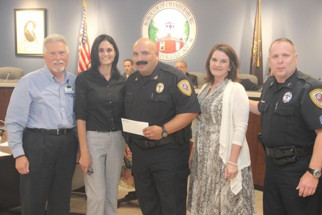 Chambersburg police log